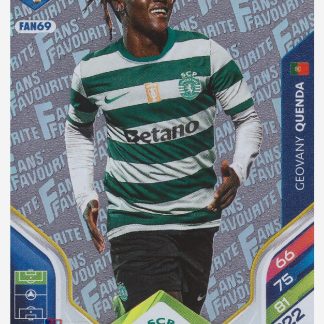 Panini Adrenalyn FIFA 365 2026 - Geovany Quenda / Sporting CP #FAN69