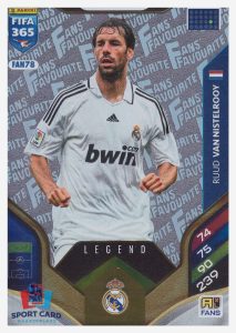 Panini Adrenalyn FIFA 365 2026 - Ruud van Nistelrooy / Real Madrid C.F. #FAN78 Silver