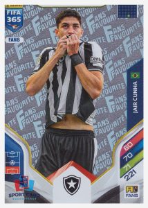 Panini Adrenalyn FIFA 365 2026 - Jair Cunha / Botafogo #FAN8 Silver