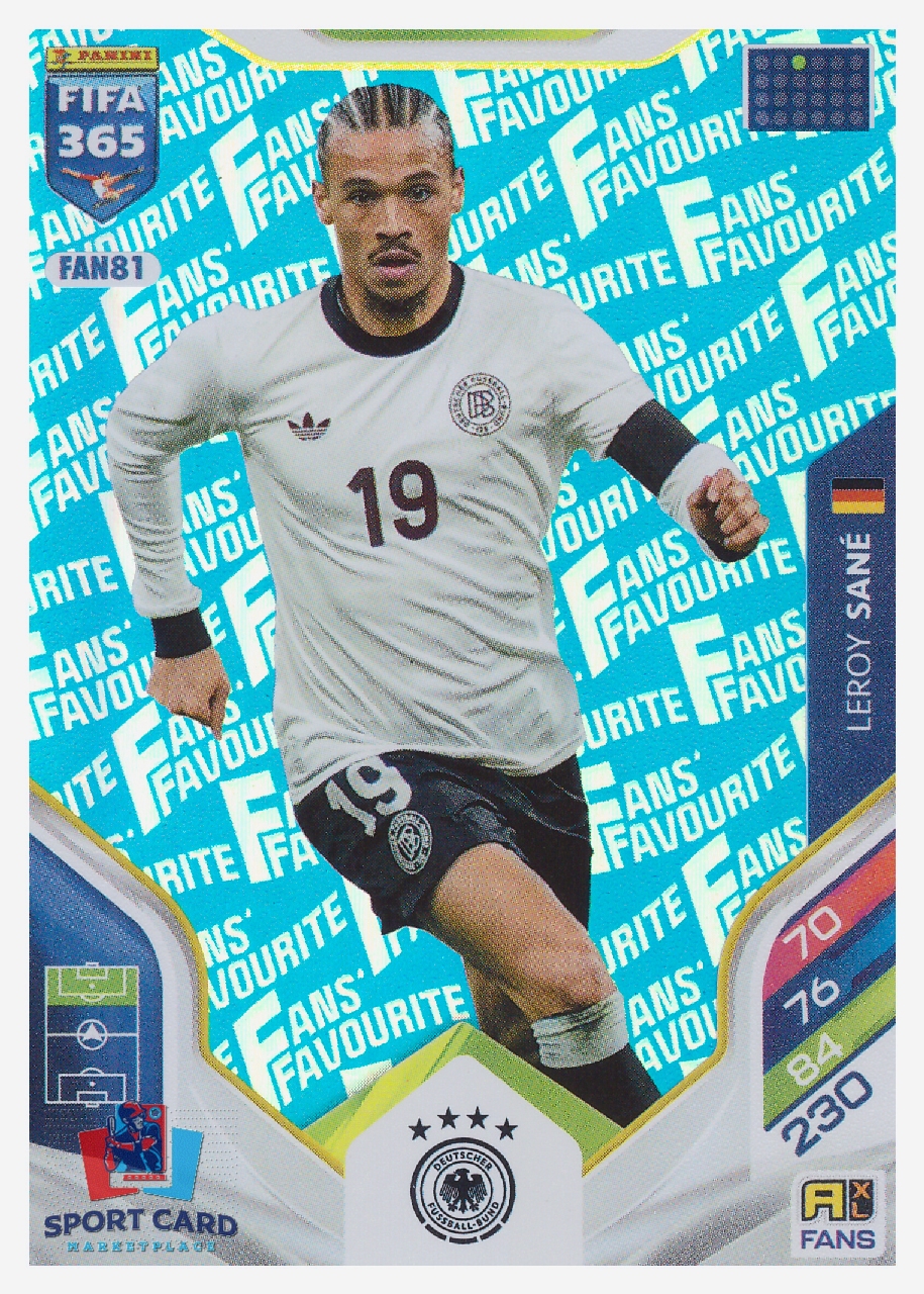 Panini Adrenalyn FIFA 365 2026 - Leroy Sané / Germany #FAN81