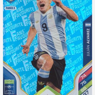 Panini Adrenalyn FIFA 365 2026 - Julián Alvarez / Argentina #FAN83