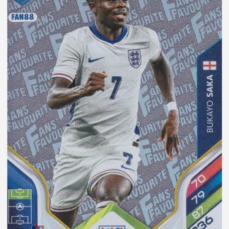 Panini Adrenalyn FIFA 365 2026 - Bukayo Saka / England #FAN88