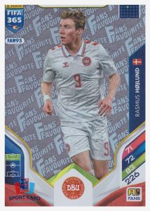 Panini Adrenalyn FIFA 365 2026 - Rasmus Højlund / Denmark #FAN95 Silver