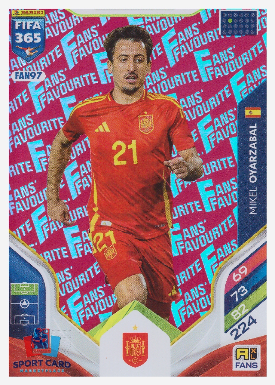 Panini Adrenalyn FIFA 365 2026 - Mikel Oyarzabal / Spain #FAN97