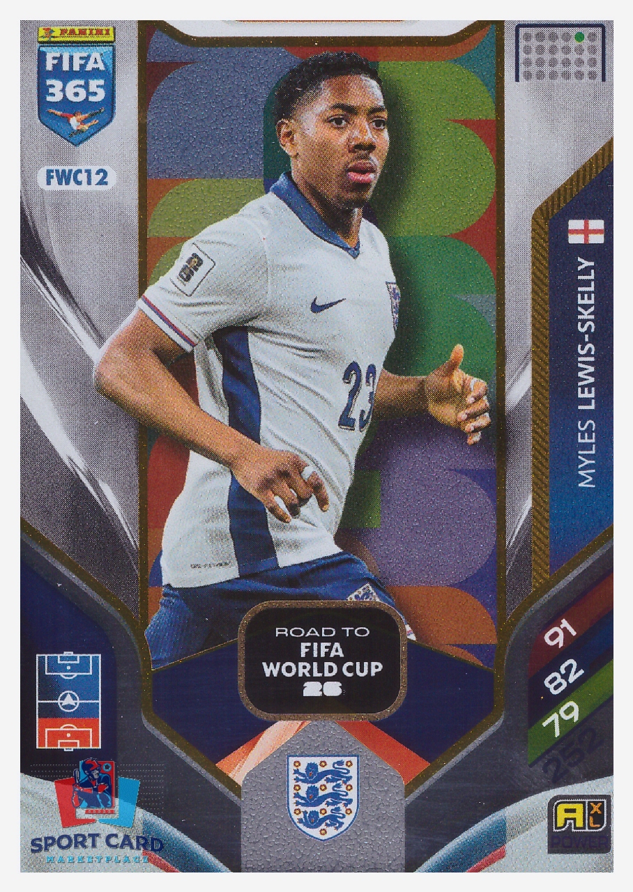 Panini Adrenalyn FIFA 365 2026 - Myles Lewis-Skelly / England #FWC12