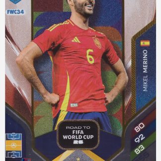 Panini Adrenalyn FIFA 365 2026 - Mikel Merino / Spain #FWC34