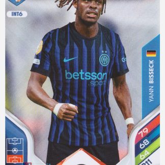 Panini Adrenalyn FIFA 365 2026 - Yann Bisseck / FC Internazionale Milano #INT6