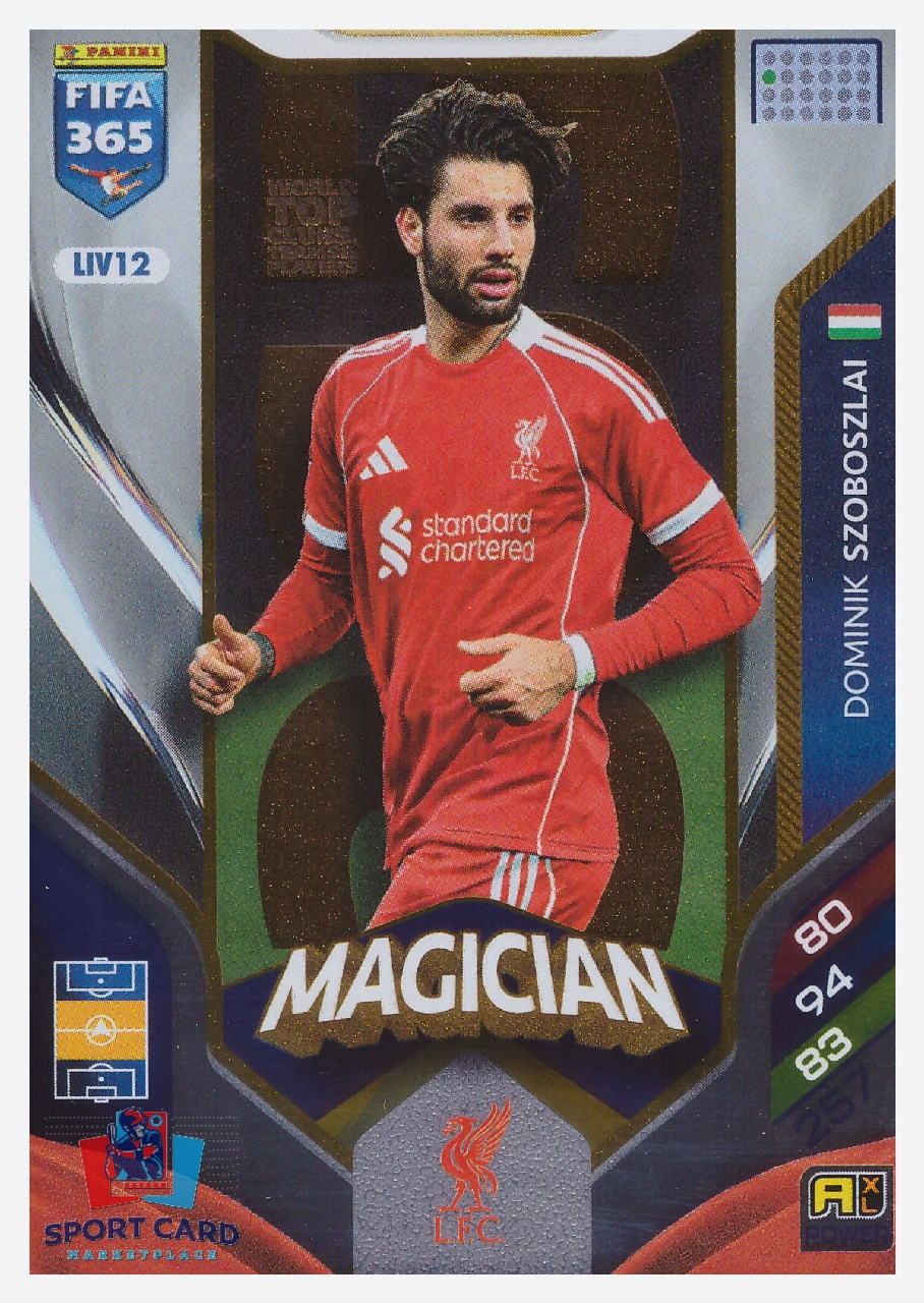 Panini Adrenalyn FIFA 365 2026 - Dominik Szoboszlai / Liverpool FC #LIV12