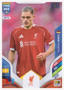 Panini Adrenalyn FIFA 365 2026 - Florian Wirtz / Liverpool FC #LIV13