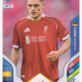 Panini Adrenalyn FIFA 365 2026 - Florian Wirtz / Liverpool FC #LIV13