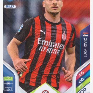 Panini Adrenalyn FIFA 365 2026 - Luka Jovic / AC Milan #MIL17