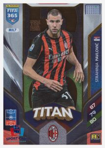 Panini Adrenalyn FIFA 365 2026 - Strahinja Pavlovic / AC Milan #MIL7