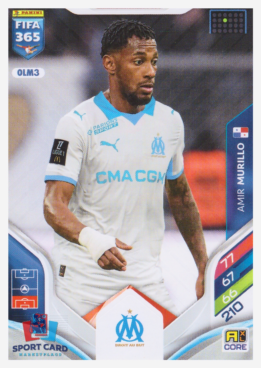 Panini Adrenalyn FIFA 365 2026 - Amir Murillo / Olympique de Marseille #OLM3