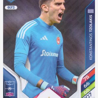 Panini Adrenalyn FIFA 365 2026 - Konstantinos Tzolakis / Olympiacos FC #OLY2