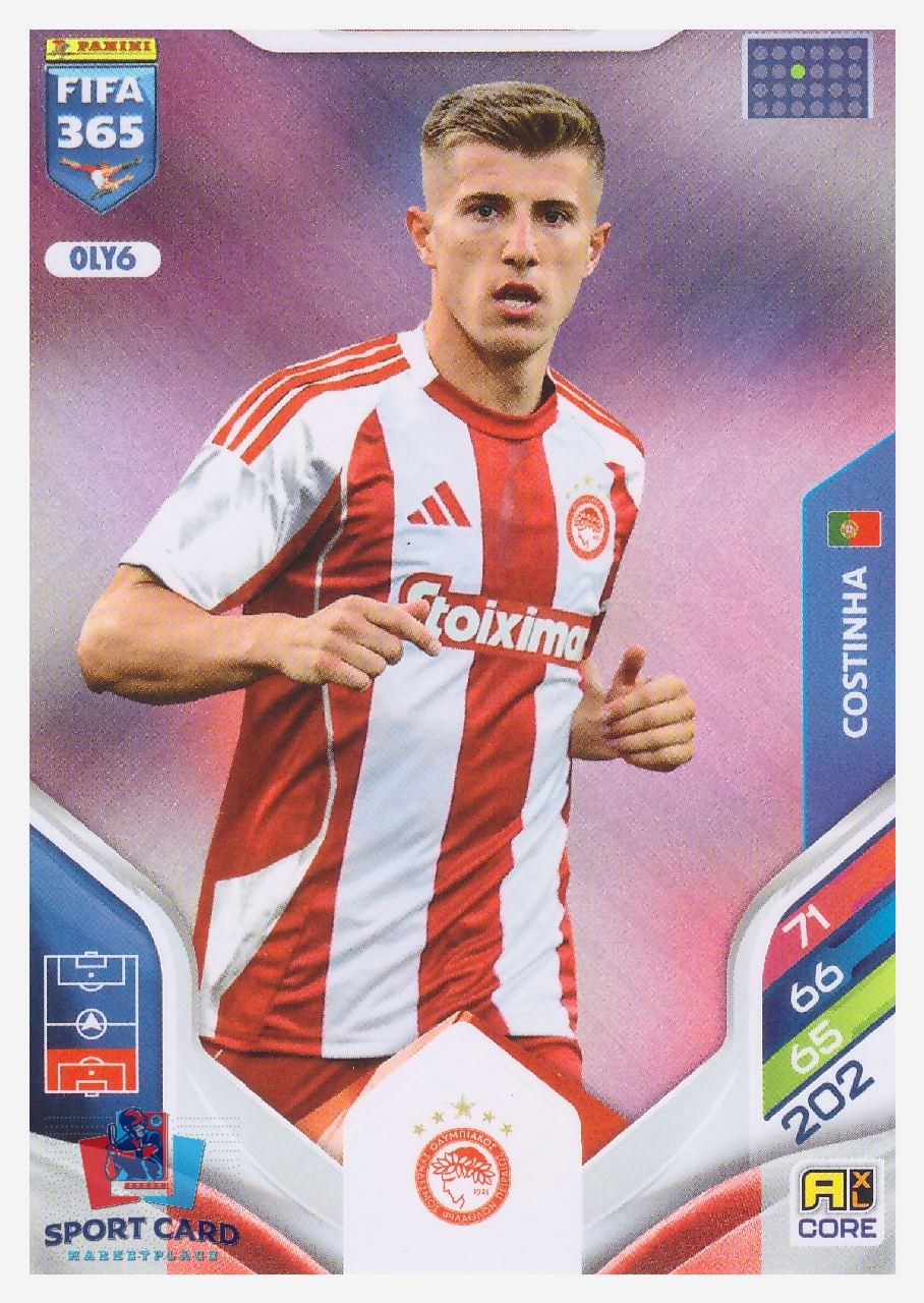 Panini Adrenalyn FIFA 365 2026 - Costinha / Olympiacos FC #OLY6