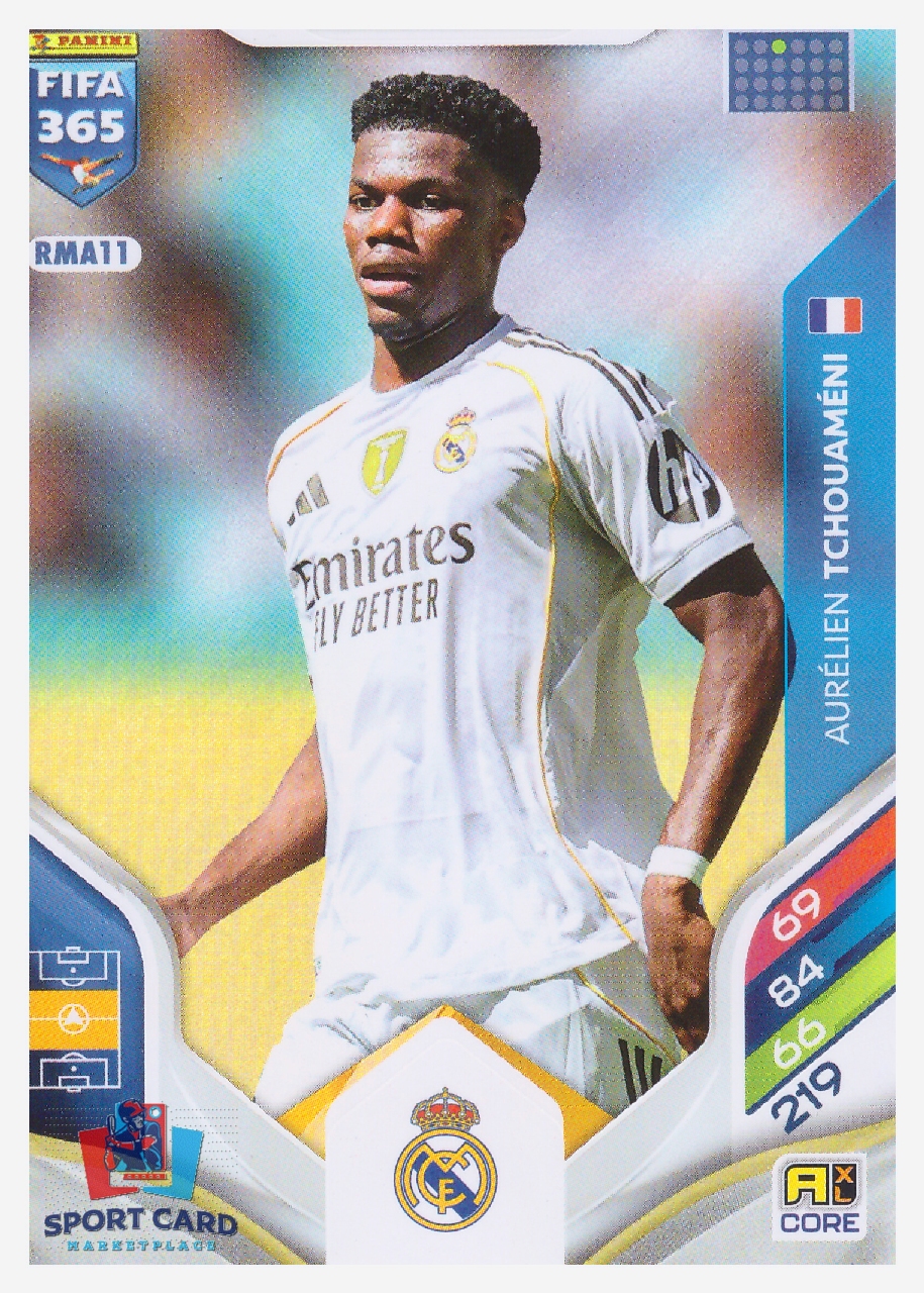 Panini Adrenalyn FIFA 365 2026 - Aurélien Tchouaméni / Real Madrid C.F. #RMA11