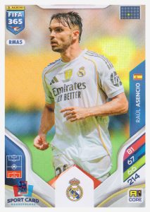 Panini Adrenalyn FIFA 365 2026 - Raúl Asencio / Real Madrid C.F. #RMA5