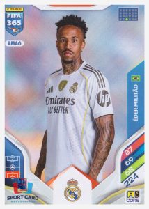 Panini Adrenalyn FIFA 365 2026 - Éder Militão / Real Madrid C.F. #RMA6