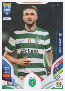 Panini Adrenalyn FIFA 365 2026 - Zeno Debast / Sporting CP #SPO3