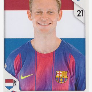 Panini FIFA 365 2026 - Frenkie de Jong / FC Barcelona #483