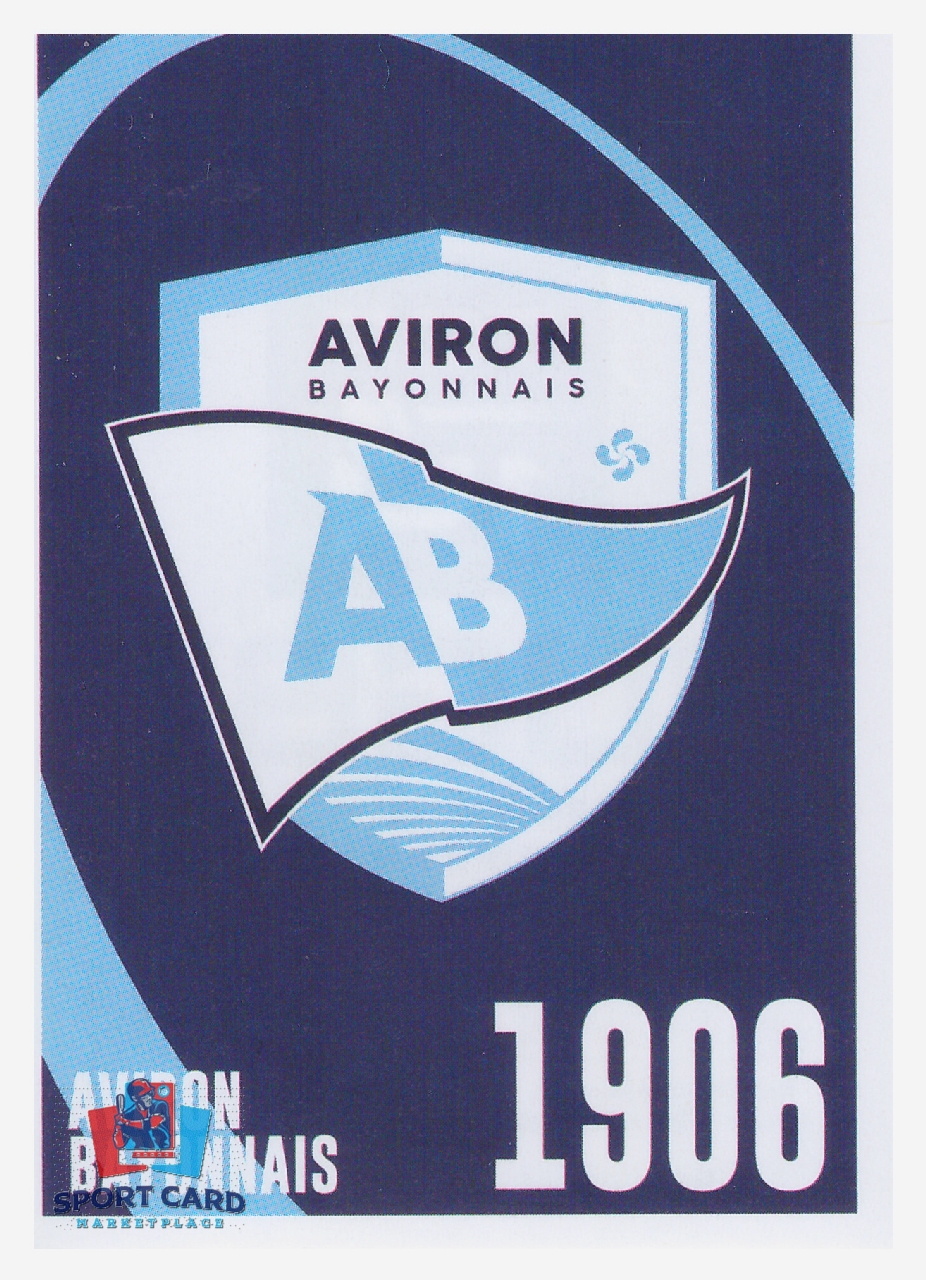 Panini Rugby Top 14 2025-2026 Ecusson / Bayonne N°24