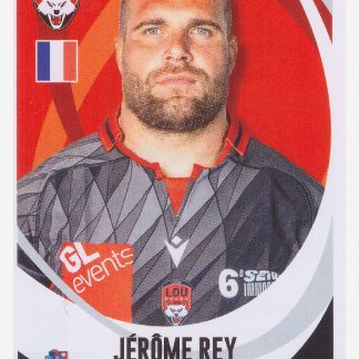 Panini Rugby Top 14 2025-2026 Jérôme Rey / Lyon N°75