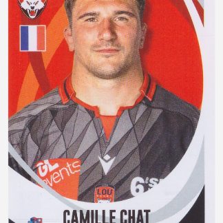 Panini Rugby Top 14 2025-2026 Camille Chat / Lyon N°76