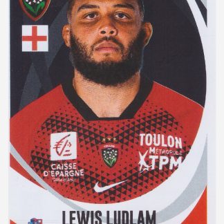 Panini Rugby Top 14 2025-2026 Lewis Ludlam / Toulon N°124