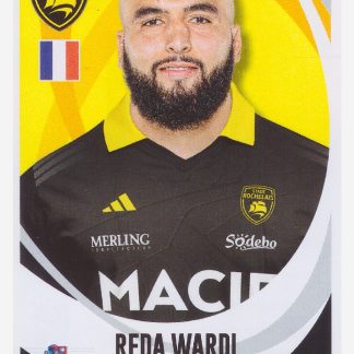 Panini Rugby Top 14 2025-2026 Reda Wardi / La rochelle N°231