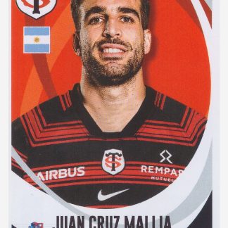 Panini Rugby Top 14 2025-2026 Juan Cruz Mallia / Toulouse N°266