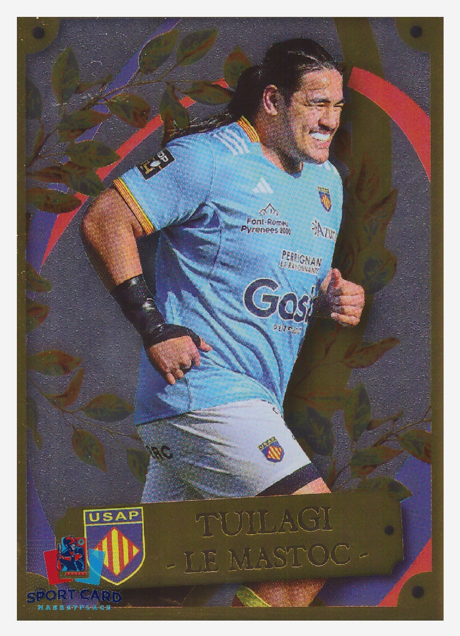 Panini Rugby Top 14 2025-2026 Henry Tuilagi (Le mastoc) / Perpignan N°272