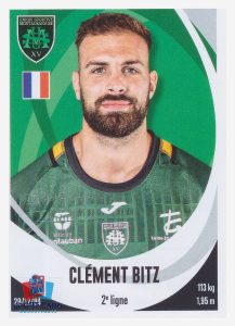 Panini Rugby Top 14 2025-2026 Clément Bitz / Montauban N°300