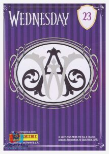 Panini Mercredi / Wednesday Collection 2 - Carte #23 (2025)