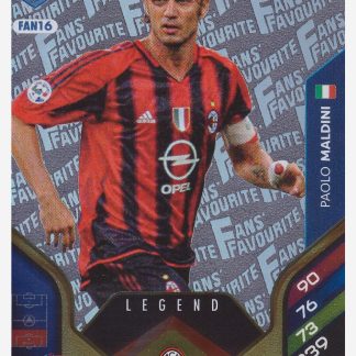 Panini Adrenalyn FIFA 365 2026 - Paolo Maldini / AC Milan #FAN16 Silver