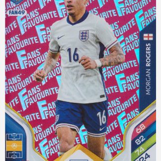 Panini Adrenalyn FIFA 365 2026 - Morgan Rogers / England #FAN49 Red