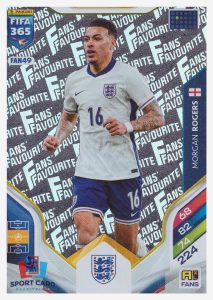 Panini Adrenalyn FIFA 365 2026 - Morgan Rogers / England #FAN49 Silver