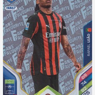 Panini Adrenalyn FIFA 365 2026 - Rafael Leão / AC Milan #FAN67 Silver