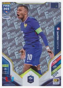 Panini Adrenalyn FIFA 365 2026 - Kylian Mbappé / France #FAN92 Silver