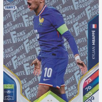 Panini Adrenalyn FIFA 365 2026 - Kylian Mbappé / France #FAN92 Silver
