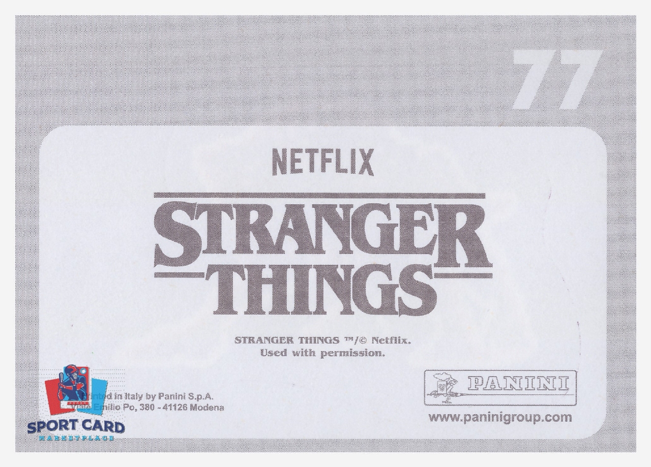 Panini Stranger Things Sticker 77 (2025)