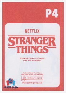 Panini Stranger Things Sticker P4 (2025)
