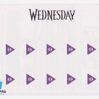 Panini Mercredi / Wednesday Collection 2 - Sticker #P1 (2025)