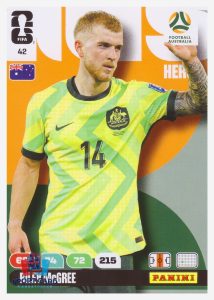 Panini Adrenalyn XL FIFA World Cup 2026 - Riley Mcgree / Australia #42