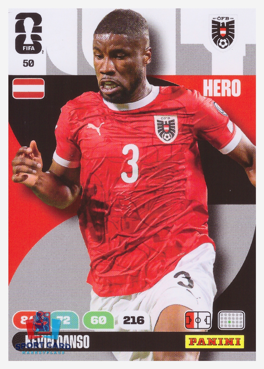 Panini Adrenalyn XL FIFA World Cup 2026 - Kevin Danso / Austria #50