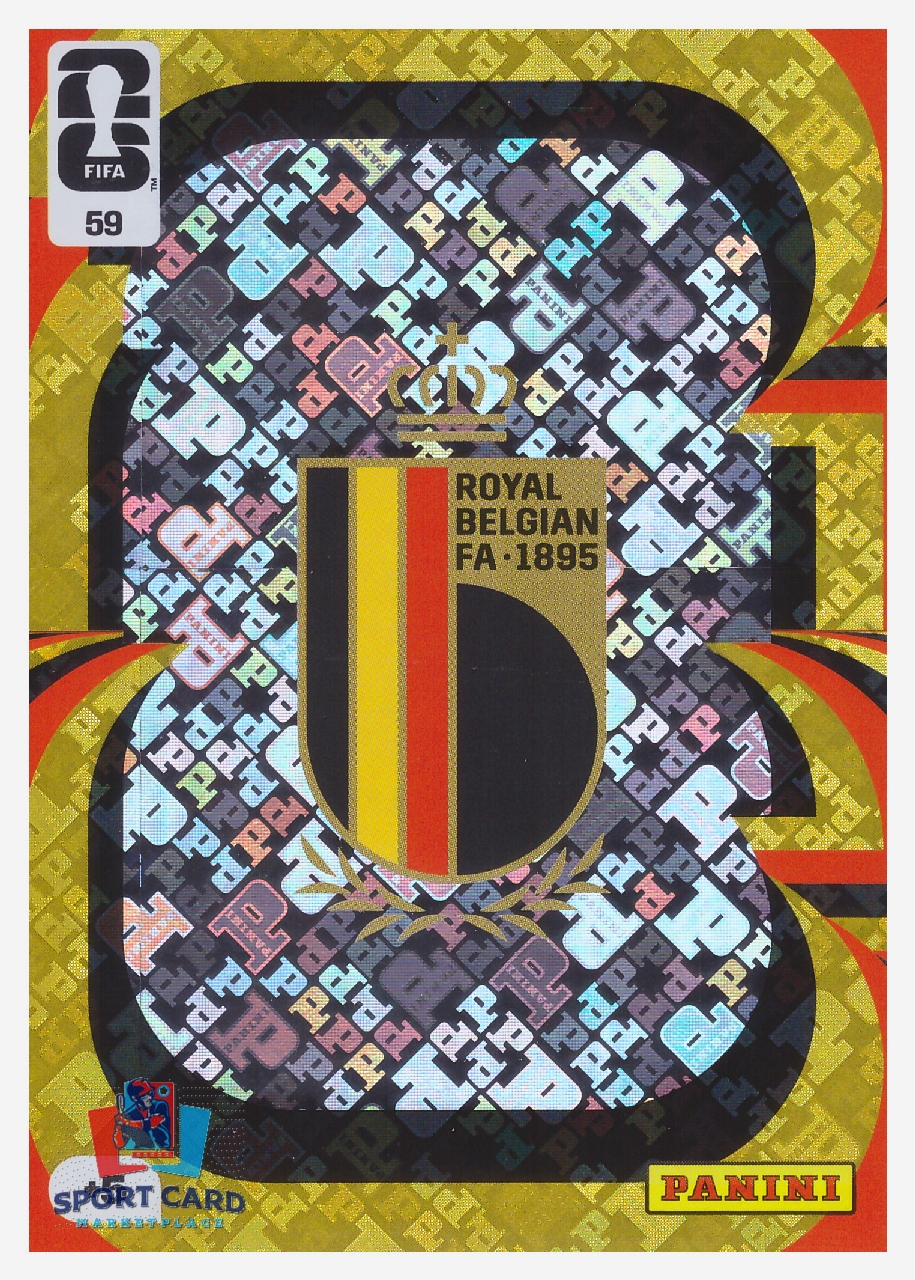 Panini Adrenalyn XL FIFA World Cup 2026 - Team Crest / Belgium #59