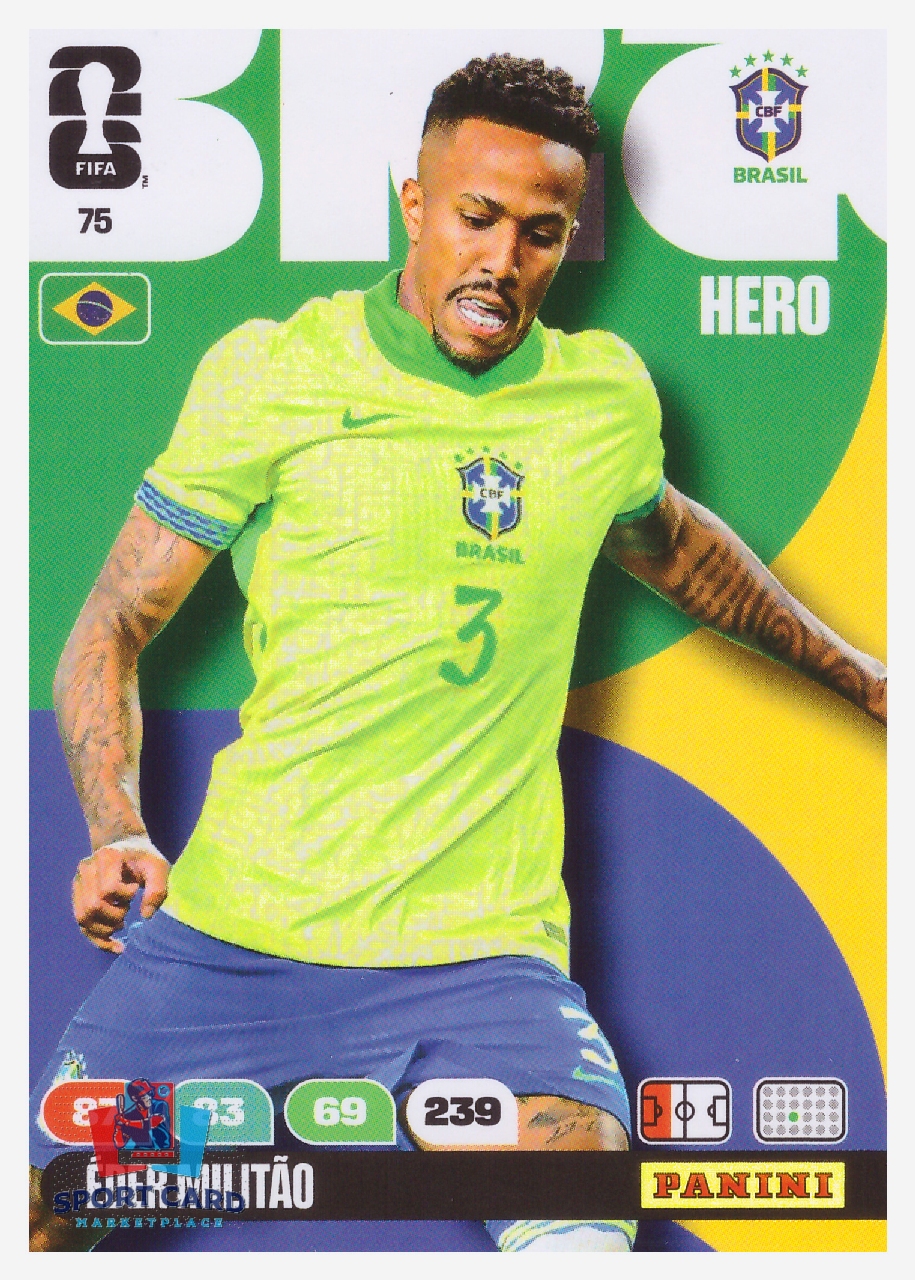 Panini Adrenalyn XL FIFA World Cup 2026 - Eder Militao / Brazil #75