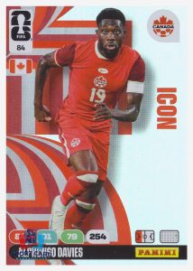 Panini Adrenalyn XL FIFA World Cup 2026 - Alphonso Davies / Canada #84