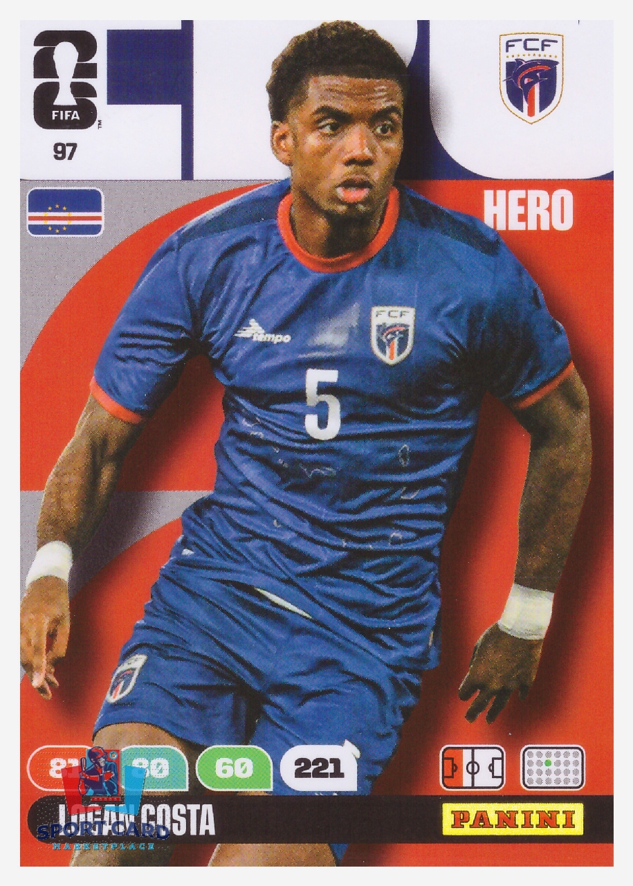 Panini Adrenalyn XL FIFA World Cup 2026 - Logan Costa / Cape Verde #97