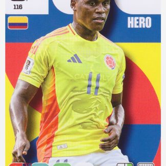 Panini Adrenalyn XL FIFA World Cup 2026 - Jhon Arias / Colombia #116