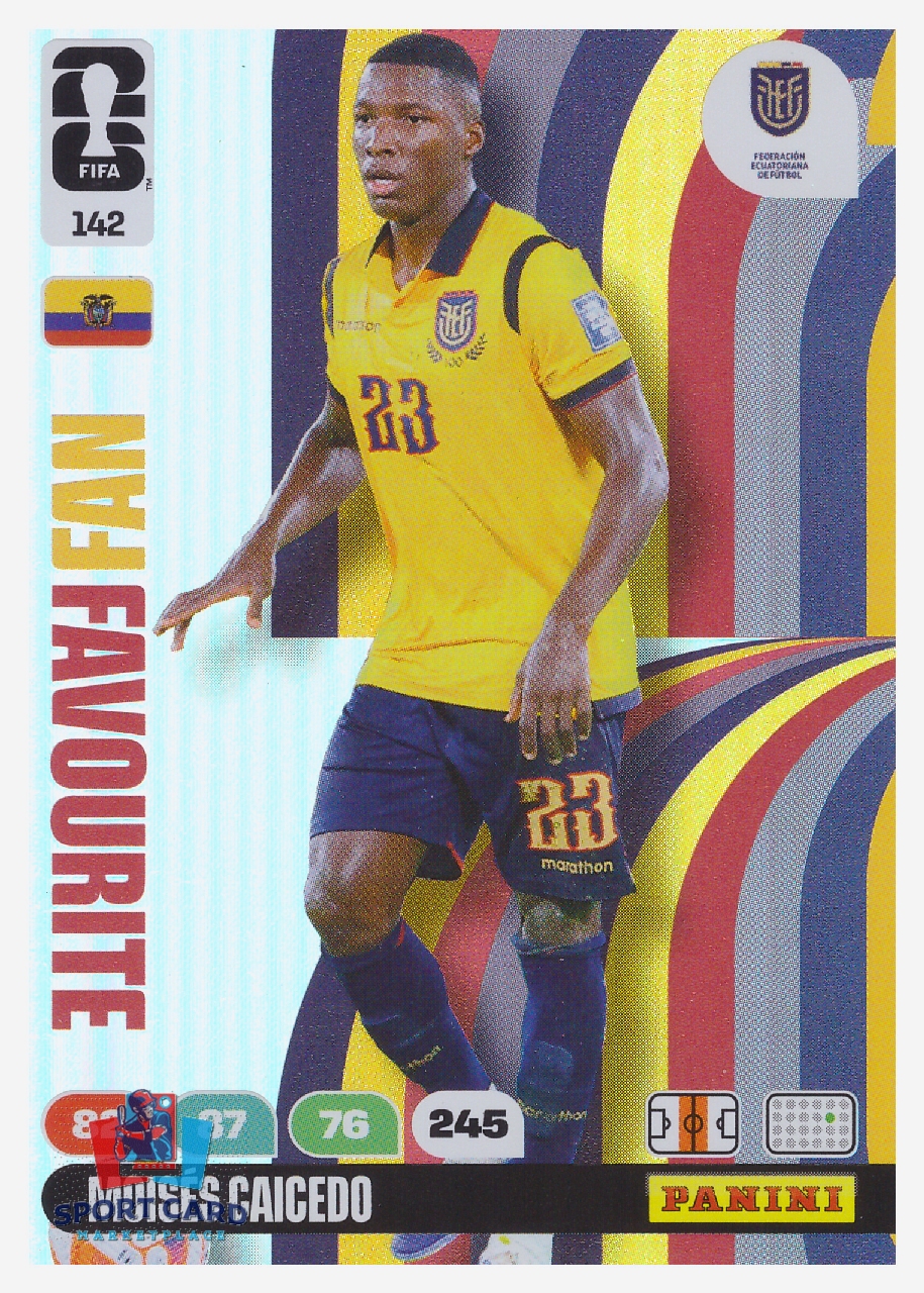Panini Adrenalyn XL FIFA World Cup 2026 - Moises Caicedo / Ecuador #142
